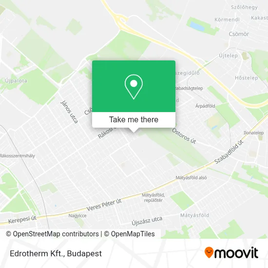 Edrotherm Kft. map