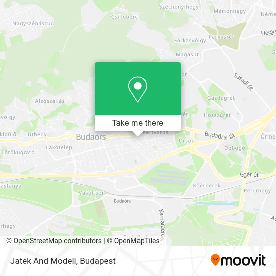 Jatek And Modell map