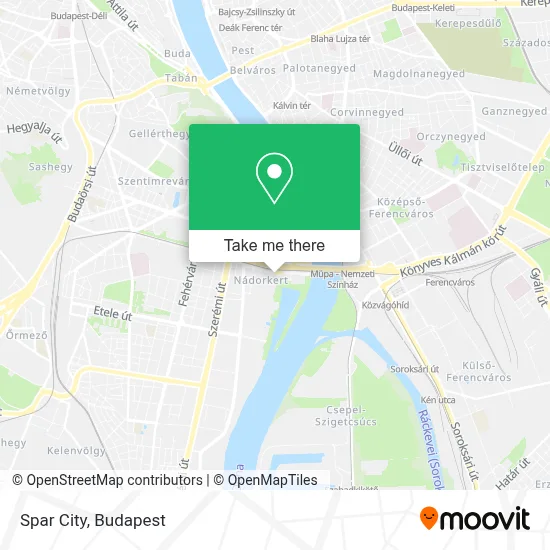 Spar City map