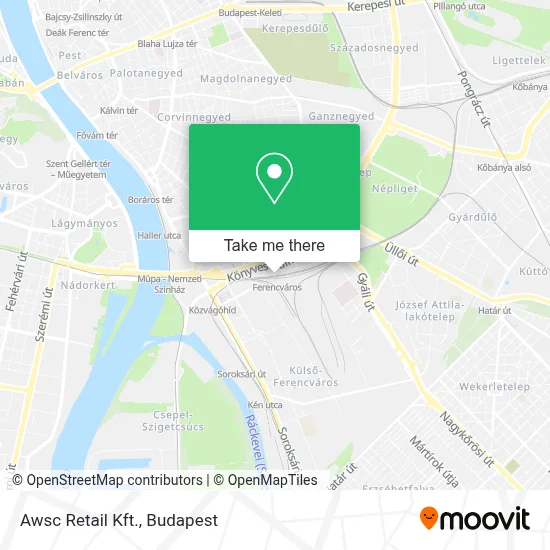 Awsc Retail Kft. map