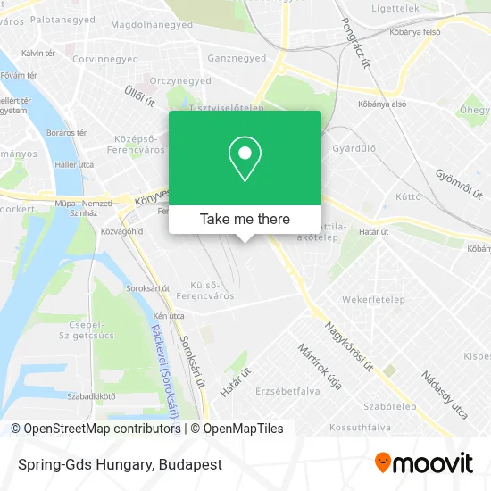 Spring-Gds Hungary map