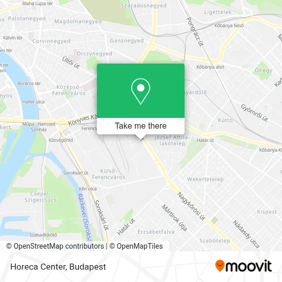 Horeca Center map