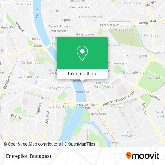 Entrepilot map