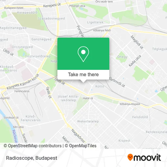Radioscope map