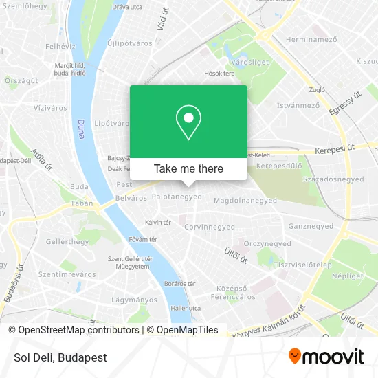 Sol Deli map