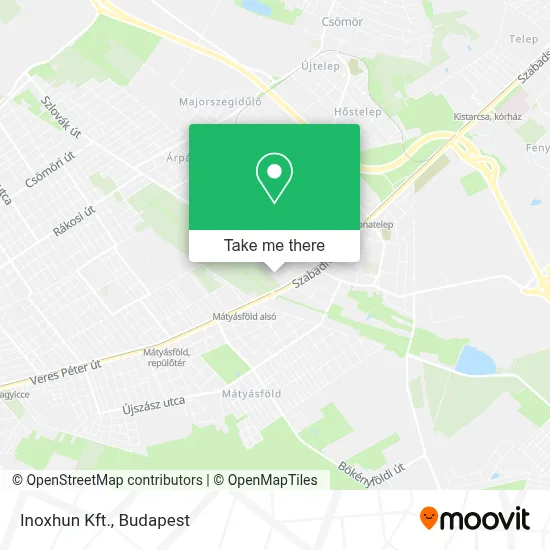 Inoxhun Kft. map