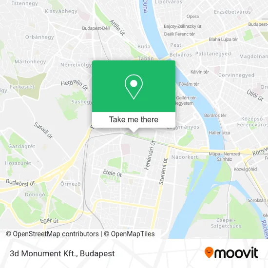3d Monument Kft. map