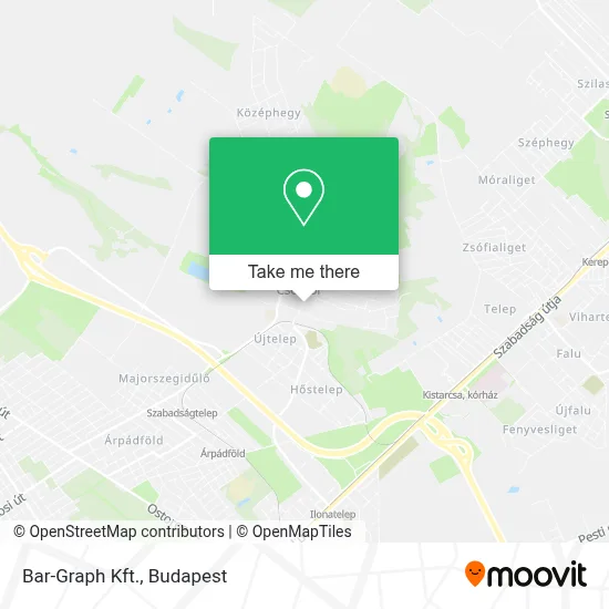 Bar-Graph Kft. map