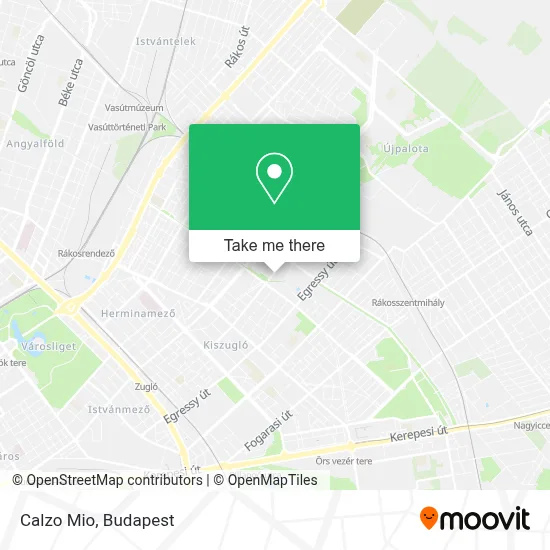 Calzo Mio map