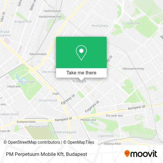 PM Perpetuum Mobile Kft map