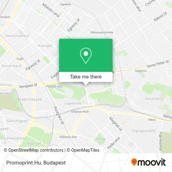 Promoprint.Hu map