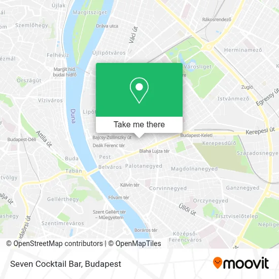 Seven Cocktail Bar map