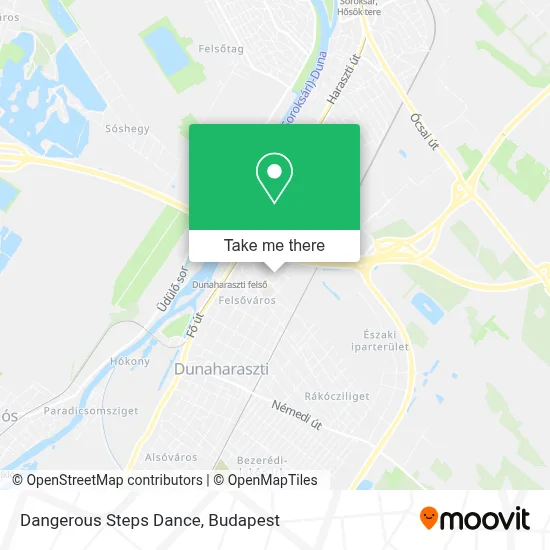 Dangerous Steps Dance map
