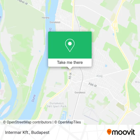 Intermar Kft. map