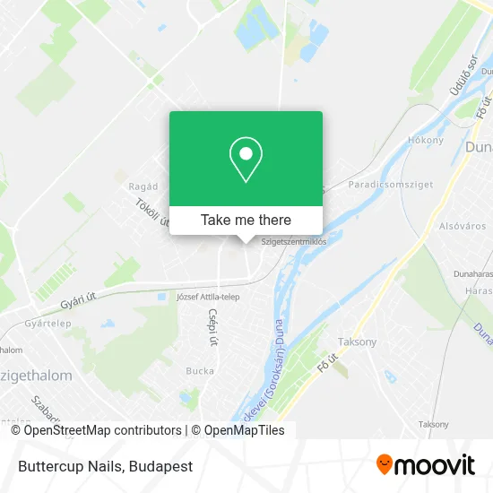 Buttercup Nails map
