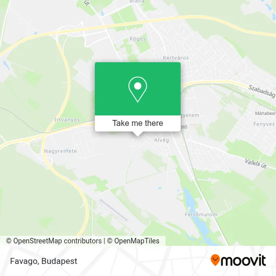 Favago map