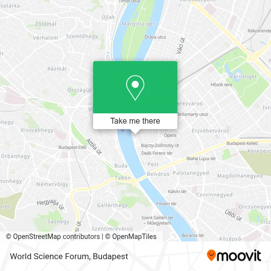 World Science Forum map
