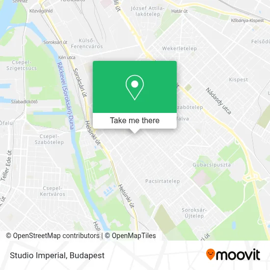 Studio Imperial map