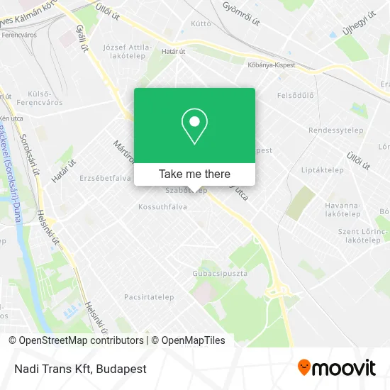 Nadi Trans Kft map