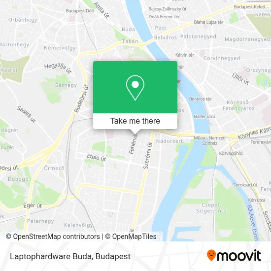 Laptophardware Buda map