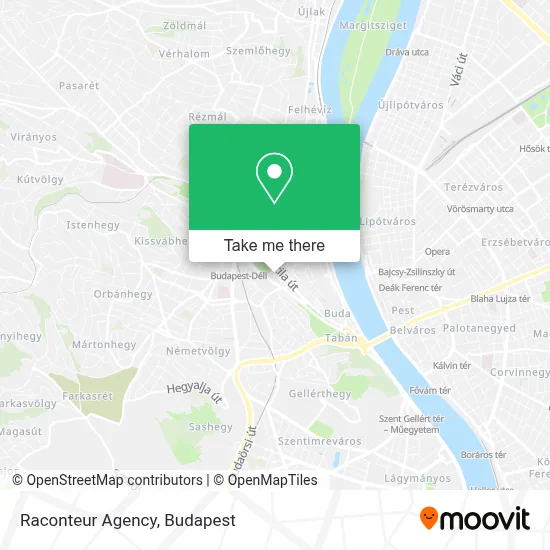 Raconteur Agency map
