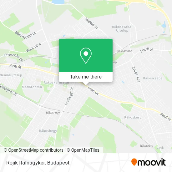 Rojik Italnagyker map