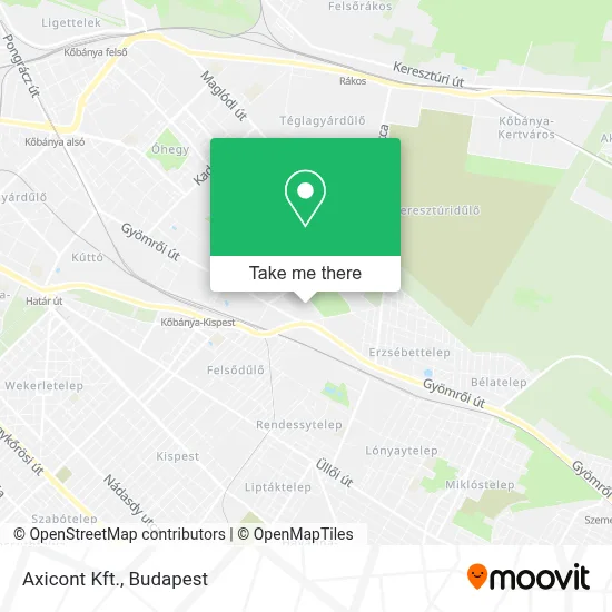 Axicont Kft. map