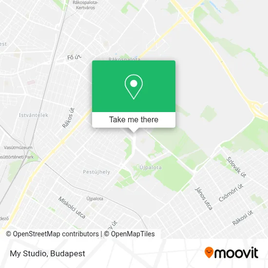 My Studio map