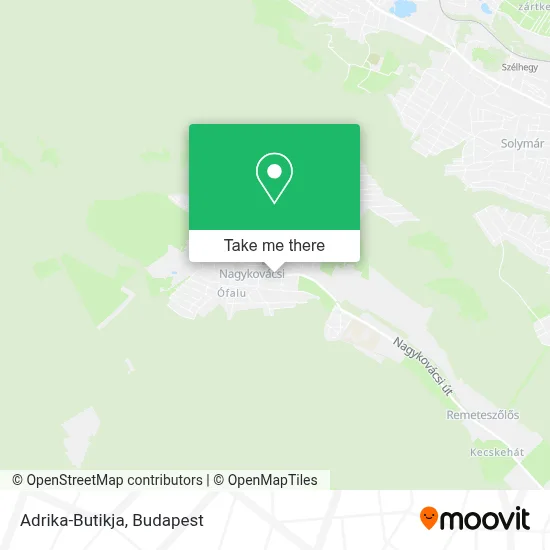Adrika-Butikja map