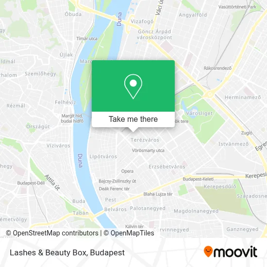 Lashes & Beauty Box map