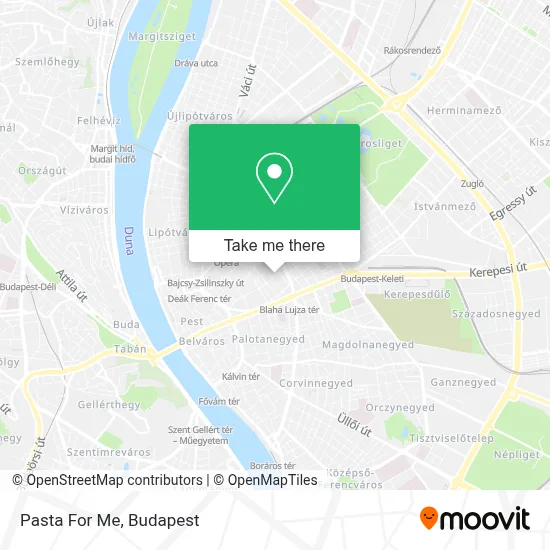 Pasta For Me map