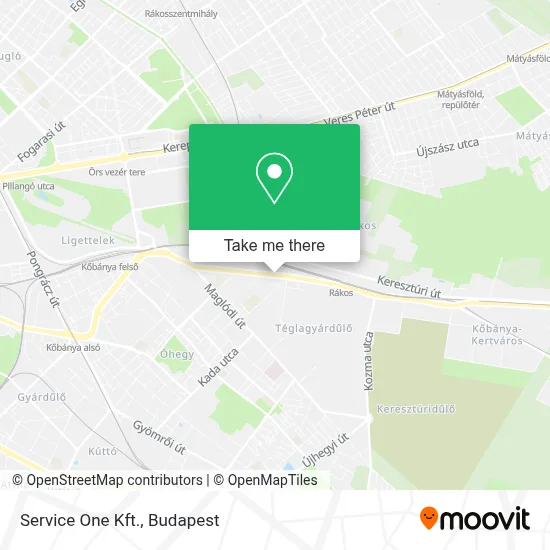 Service One Kft. map