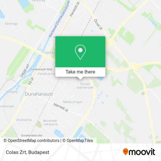Colas Zrt map