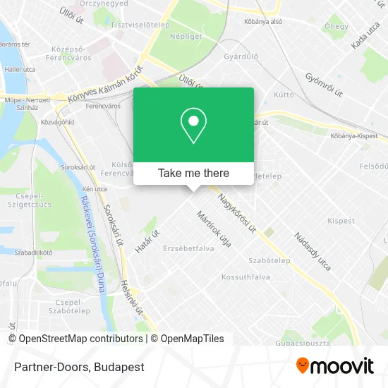 Partner-Doors map