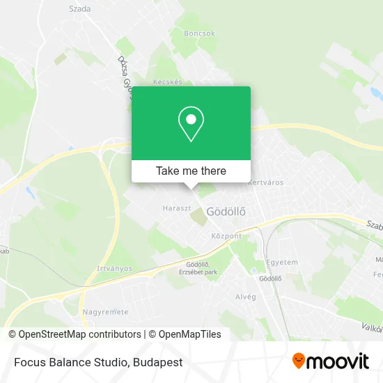 Focus Balance Studio map