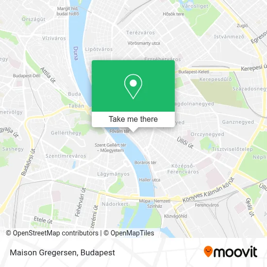 Maison Gregersen map
