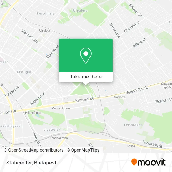 Staticenter map