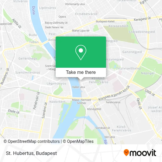 St. Hubertus map