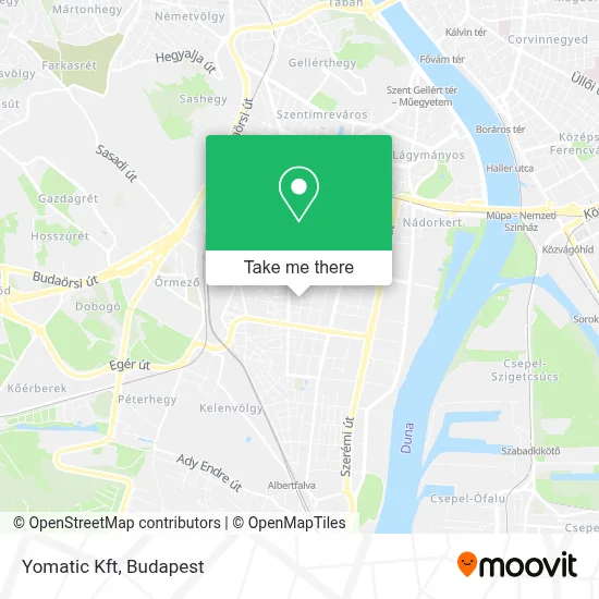 Yomatic Kft map