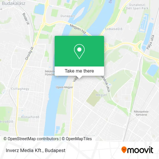 Inverz Media Kft. map