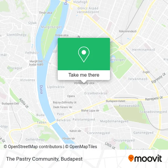 The Pastry Community map