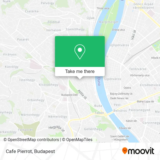 Cafe Pierrot map