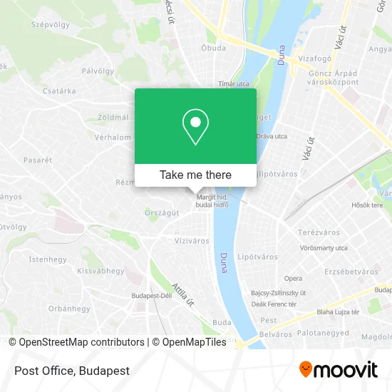 Posta map