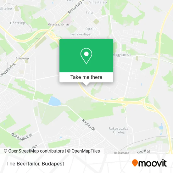 The Beertailor map