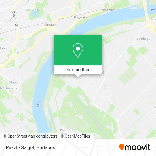 Puzzle Sziget map