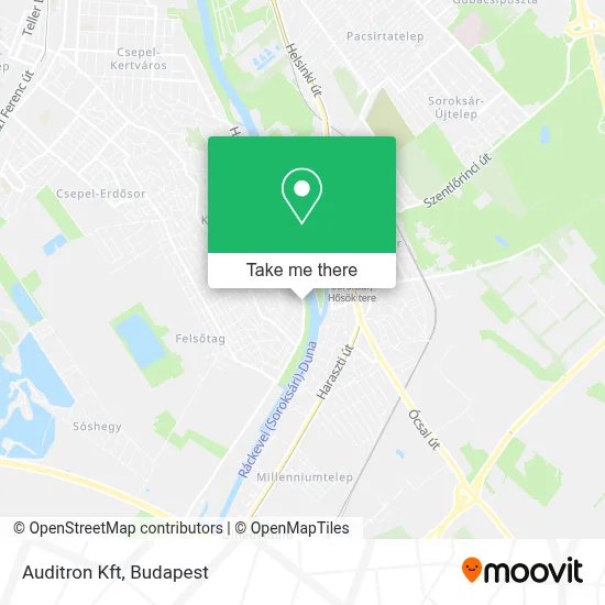 Auditron Kft map
