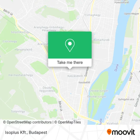 Isoplus Kft. map