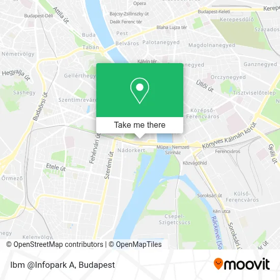 Ibm @Infopark A map