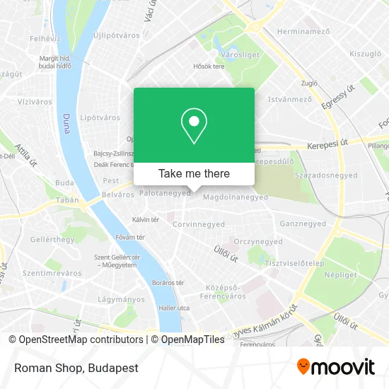 Roman Shop map