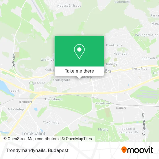 Trendymandynails map